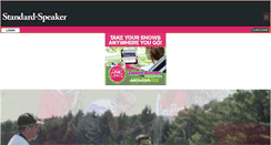Desktop Screenshot of m.standardspeaker.com